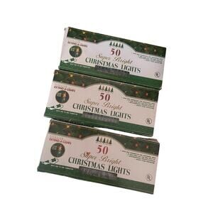 3 VTG Everglow Extend-A-Lights 50 Indoor/Outdoor Super Bright Lights Tested